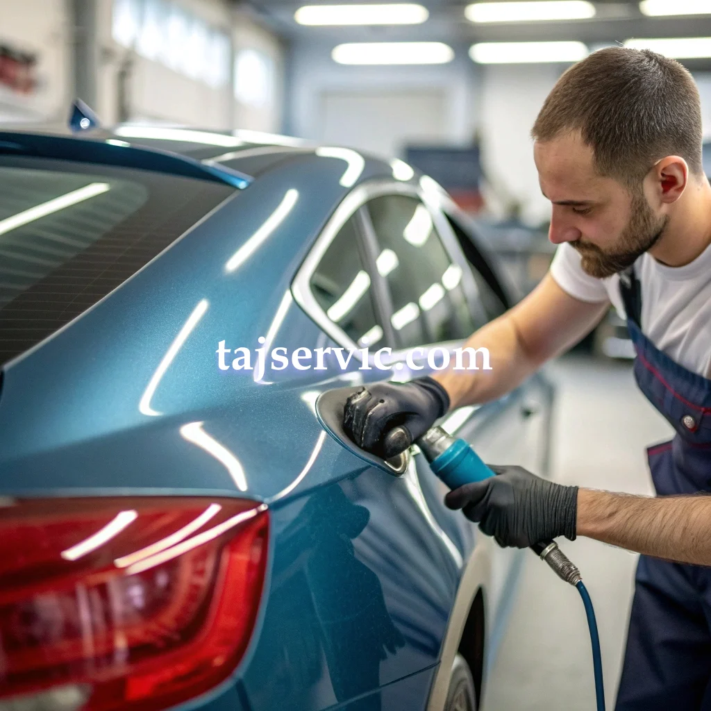 لیسه گیری و صافکاری PDR در شیراز